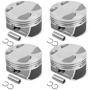 4Pcs Piston Assembly Compatible with BMW Mini R55 R60 R56 R57 R58 R61 1.6 Cooper One Replacement# 11257576975 11257589348