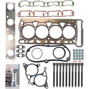 KAX HS26318PT Head Gasket Set Compatible with 2006 2007 for A3/Volkswagen GTI/J-e-TTA/Passat 2.0L, 2008 2009 for Audi A4 TT Quattro A3 2L 2.5L Head Gasket Kits