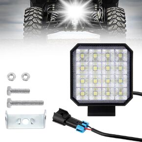 Jestmor Polaris Ranger LED LED Kit - Back & Play Light Light Bar مع التبديل لعام 2018-2020 Ranger Crew 1000 XP - إضاءة بقعة شحن خلفية مشرقة