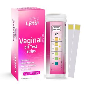 شرائط اختبار PH المهبلية للنساء - [50CT] شرائط اختبار BV للنساء والرعاية الأنثوية ، توازن الرقم الهيدروجيني للنساء - اختبارات شرائط UTI للنساء ، مجموعة اختبار التهاب المسالك البولية للصحة المهبلية واختبار العدوى الخميرة
