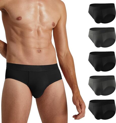5Mayi Mens Briefs Underwear Cotton Brief Underwear for Men Pack in Kuwait