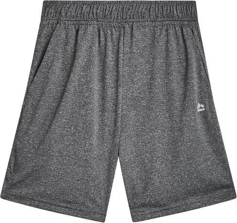 RBX Boys Athletic Shorts - 2 Pack Active Performance Boys Shorts Stretch Mesh for Youth Kids Gym, Basketball, Soccer & Sports in Saudi Arabia