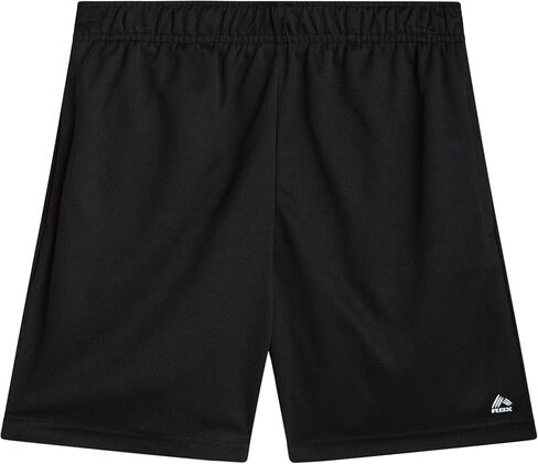 RBX Boys Athletic Shorts - 2 Pack Active Performance Boys Shorts Stretch Mesh for Youth Kids Gym, Basketball, Soccer & Sports in Saudi Arabia