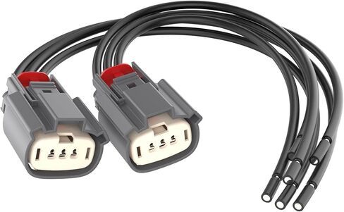 2PCS Ford&Lincoln Ignition Coil Connector Pigtail Harness, Part# CU2Z-14S411-AFA, Fits 3.5L V6 Engines in Expedition, F150, Explorer, Flex, Lobo, Taurus, Transit-150, Transit-250, MKS, MKT, Navigator in Kuwait