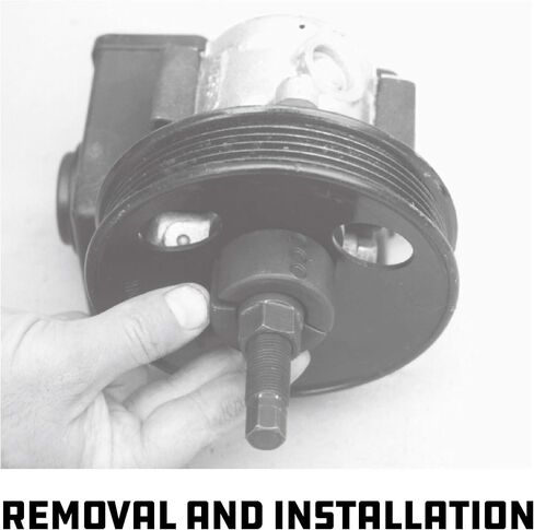 Powerbuilt Power Steering Pulley Remover Tool Set, Jaws Lock for Easy Removal, Storage Case - 648644 in Kuwait