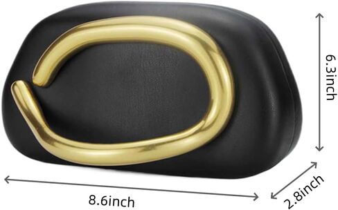 Women PU Leather Metal Handle Handbag Trendy Commuting Compact Stone Purse Hand-held Causal Shoulder Clutch Bag in Saudi Arabia