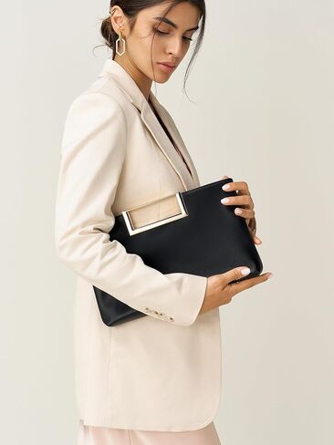 Sweetv Clutch Endize for Women Evening Solial ، Fashion Pu Leather Pars in Saudi Arabia