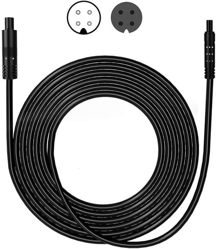 4 Pin 16.5Ft Dash Cam Rear View Backup Camera Reverse Car Recorder Cable Extension Cord (4-pin 16.5ft) in Kuwait