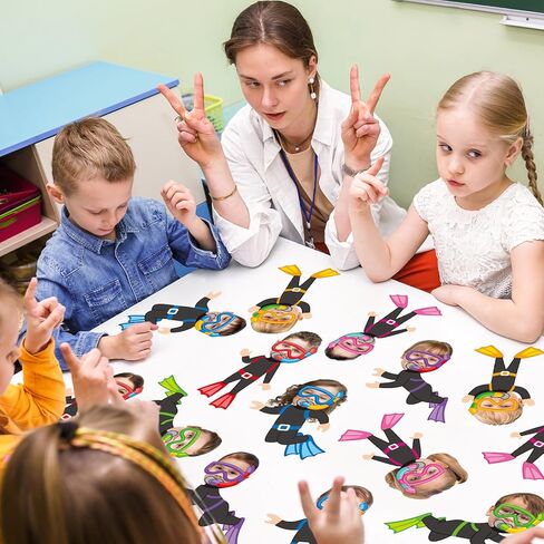 36 Pcs Valentine's Day Love Bug Cutouts for Bulletin Board Decoration with Photo Space for DIY Photo Craft Valentine Classroom Party Wall Décor in Kuwait