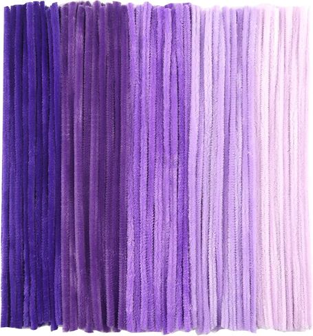 TOAOB 500pcs Green Pipe Cleaners for Craft 12 Inch Pipe Cleaners Chenille Stems Fuzzy Sticks Craft Supplies for DIY Art and Craft Projects Decorations in Kuwait