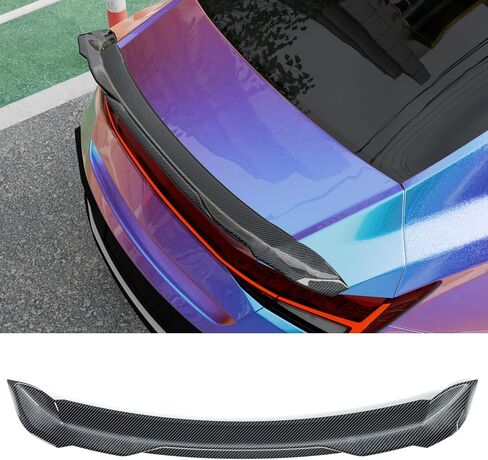 جناح المفسد متوافق مع 2019-2024 Kia ​​Forte سيدان ABS البلاستيك المفسد الخلفي المفسد الشفة الجناح المفسد الخلفي لعام 2023 Forte (أسود لامع) in Kuwait