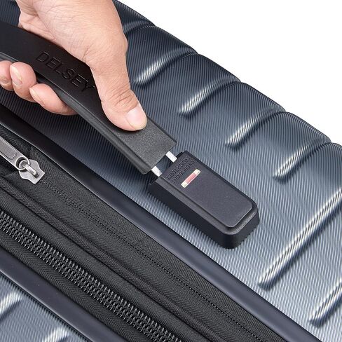 DELSEY PARIS Cruise 3.0 Hardside Expandable Luggage with Spinner Wheels, Graphite, Checked-Large 28 Inch in Kuwait