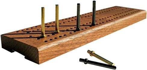 Alex Cramer Domino Set with Caramel Colored Leather Case - Professional Tournament Traveler - No Spinners Domino Set - 28 Indestructible Double Six Dominoes in Kuwait