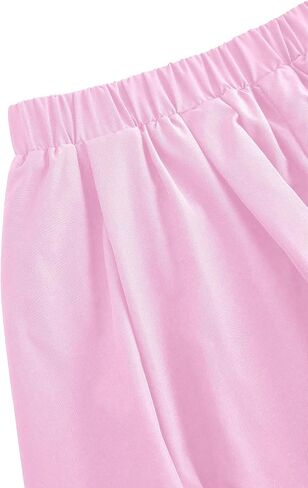 Verdusa Girl's Y2K Bubble Skirt Cute Clothes Balloon Elastic Waist Ruffled Cute Mini Skirts Skort in Kuwait