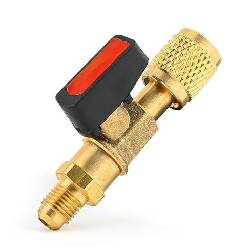 Low Loss Fittings HVAC Tools, Mini Split Air Conditioner Manifold, Refrigerant Charging Valve Compatible with R410A Refrigerant for Home AC in Kuwait