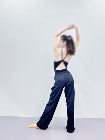 Running/Dance Woven Sports Pants Mid-Rise Elastic Waistband for Women in Saudi Arabia