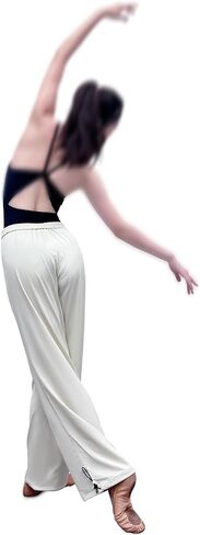Running/Dance Woven Sports Pants Mid-Rise Elastic Waistband for Women in Kuwait