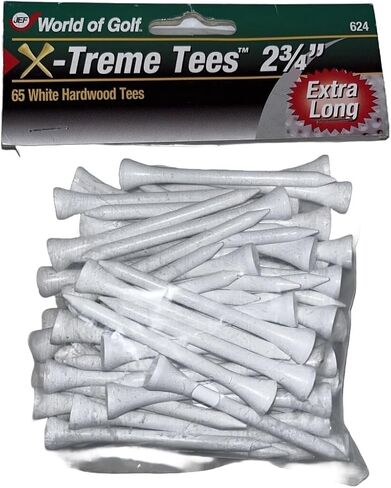 JEF WORLD OF GOLF Gifts and Gallery, Inc. 2 3/4-Inch Extreme Tee - 65 Pack in Saudi Arabia