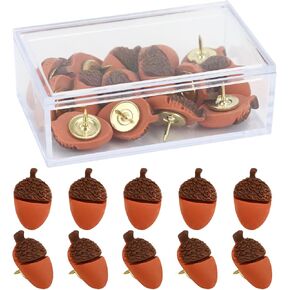 Buqoo 20pcs دبابيس دفع زخرفية لطيف ، دبابيس دفع Pink Pentagram للوحة النشرة ، إبهام التسكع لشنق جدار لوحة الفلين والخريطة ، ديكور مكتب العمل أو المنزل