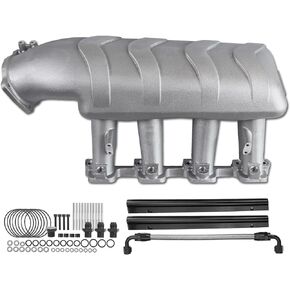 300-116 Hi-Ram EFI Intake Manifold Aluminum 92mm bore Compatible with GM LS3 L76 L92 L99 Chevy 6.0L 6.2L V8 Engine