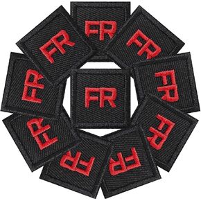 35pcs fr patches ، fr الحديد على بقع للملابس والجينز وحقائب الظهر والقبعات والمزيد