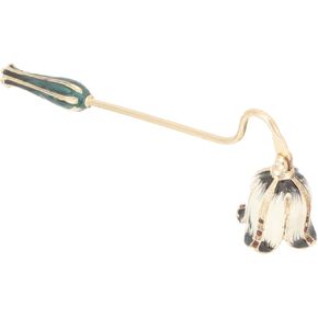 Clispeed Candle Snuffer مع مقبض طويل - شمعة خمر مطفأة Wick Flame Snuffer لوضع Fick Flame