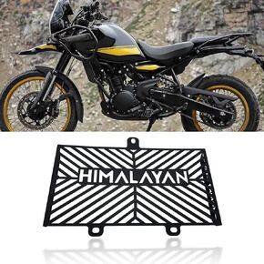 لصالح الهيمالايا 450 Himalayan450 2025 2024 إكسسوارات دراجة نارية الرادياتير شبكة الرادياتير حارس المبرد الشبكية Grille Guard Guard Griliatiator Grille Cap