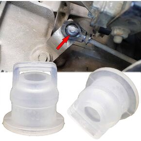 2PCS Transfer Case Cable Bushing for Jeep Wrangler JK 2007-2018 & More Repair Transfer Case Linkage 68064273AB Bushing