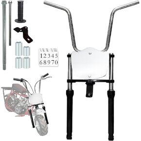 مجموعة تعليق الشوكة الأمامية لكولمان CT100U CC100X B100 MEGA MOTO MMB80 105 MOTOVOX MBX10 RealTree RT100 MINI دراجة (أسود)