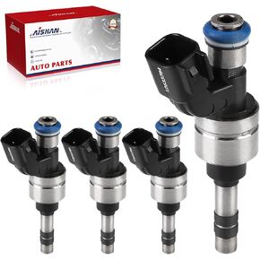 4PCS Fuel Injectors 6 Holes Compatible with Buick Lacrosse GMC Terrain 2011-2016 Buick Regal Chevy Equinox 2011-2017 Chevy Captiva Sport Orlando Malibu Impala 4-Door 2.4L L4 Replace# 12633784