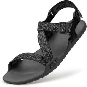 Pulltop للرجال الصنادل حافي القدمين - الحد الأدنى | صفر قطرة | Trail Trail Ultralight تشغيل صندل المشي لمسافات طويلة قابلة للتعديل