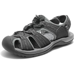 DREAM PAIRS Men's Support Sandals Outdoor Hiking Sandals Closed Toe Athletic Lightweight Walking Comfortable Sandals Water Shoes in Saudi Arabia