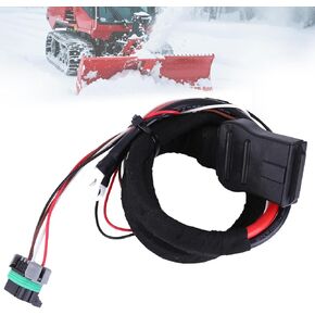Truck & Plow Side Battery Cable Wiring Harness Set, 42015 Power Cable Wiring Harness Battery C*able Plow and Truck Compatible with Fisher Western Snowex V-Blade StraightBlade Expandable Plows