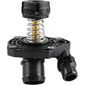 Carbhub Car Engine Coolant Thermostat 103℃ Compatible with F39 F45 F46 F48 F55 F56 F57 F60 220i Auto Accessory Car Engine Compatible with F45 F46 F48 F55 F56 F57 F60 Replaces 11518601366 11518623576