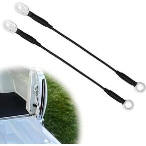 2 PCS دعم رفع الكبلات الباب الخلفي ، متوافق مع Chevy Silverado C/K 1500 2500 HD 3500 HD 1999-2006 الأجزاء الخلفية ، يحل محل 15673251 ، 89045648 ، 19244993