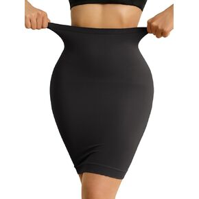 Shapewear Slips Seamless Tummy Control Half Slip Under Dress Tight Skirt Undergarments Body Shaper