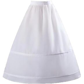 نساء كرينولين petticoat a-line 3-hoop تحت الحدود المناسبة لفساتين زفاف الزفاف توتو تول زلات تنورة