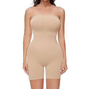 Strapless Shapewear Bodysuit Body Shaper for Women Under Dress Butt Lifter Tummy Control Full Body Shapewear in Kuwait