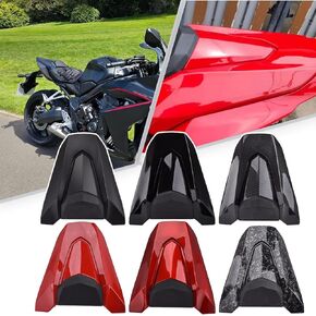 Mototcycle Passenger Pillion غطاء المقعد الخلفي منفردة الطرن Cowl متوافق مع HO & N & DA CB650R CBR650R CB 650R CBR 650 R الملحقات 2024 2025 (Gloss Black)