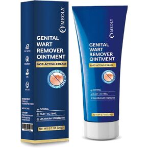 Genital Wart Remover Cream: Genital Wart Removal Ointment with Salicylic Acid Fast-Acting, Gentle for Men and Women 20g