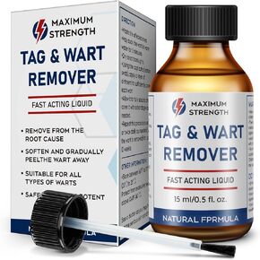 SKAYAH Skin Tag Remover, 15ml Wart Remover, Strongest Plantar wart Remover for Feet, Invisible Wart Remover Freeze Off for H Warts, Corn, Common Wart-L5
