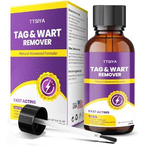 Wart Remover Freeze Off, Fast-Acting Skin Tag Remover with Salicylic Acid, Warts Removal Liquid for Toes Feet Wart Freeze Off for Plantar, Corn Wart, Flat, Common, Callus 30 ML