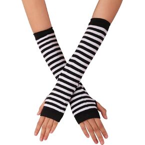 قفازات Sacina Long Fingerless ، وذراع ذراع Y2K ، قفازات القوطي ، القفازات الشرير ، إكسسوارات emo