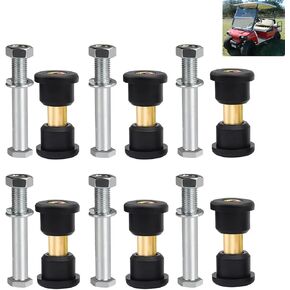 Drive-up Rear Leaf Spring for Club Car DS, Polyurethane Bushing and Sleeve Screw Kit for DS 1992-Up Golf Carts, OEM 1015583 1012303 8755