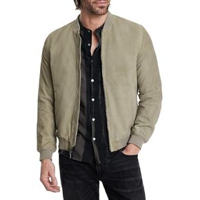 John Varvatos Men's Khai Leather Jacket