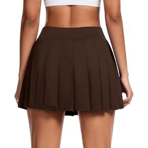 JoyGirl Womens Pleated Tennis Skirt with Shorts Golf Skirts High Waisted Athletic Mini Skirt Workout Skorts with Pockets