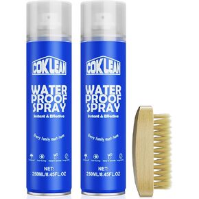 Shoe Protector Spray, Rain & Stain Waterproof Spray Nano Protectant for Suede Shoes, Sneaker, Nubuck, Canvas, 8.45 OZ