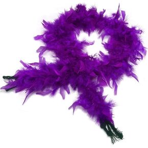 Jijukor Chandelle Turkey Feather Boa 30/45/60G Feather Boas for Home Dancing Party Halloween Decoration in Kuwait