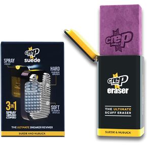CREP Protect Suede Reviver & Ultimate Scuff Eraser - Sneaker Cleaner لأحذية Suede و Nubuck