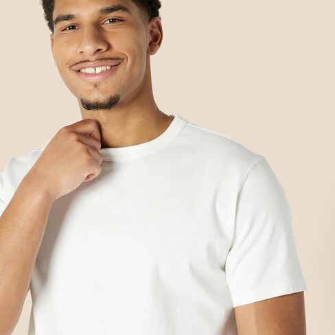 Amazon Essentials Men's Relaxed-Fit Heavyweight Cotton T-Shirt in Saudi Arabia